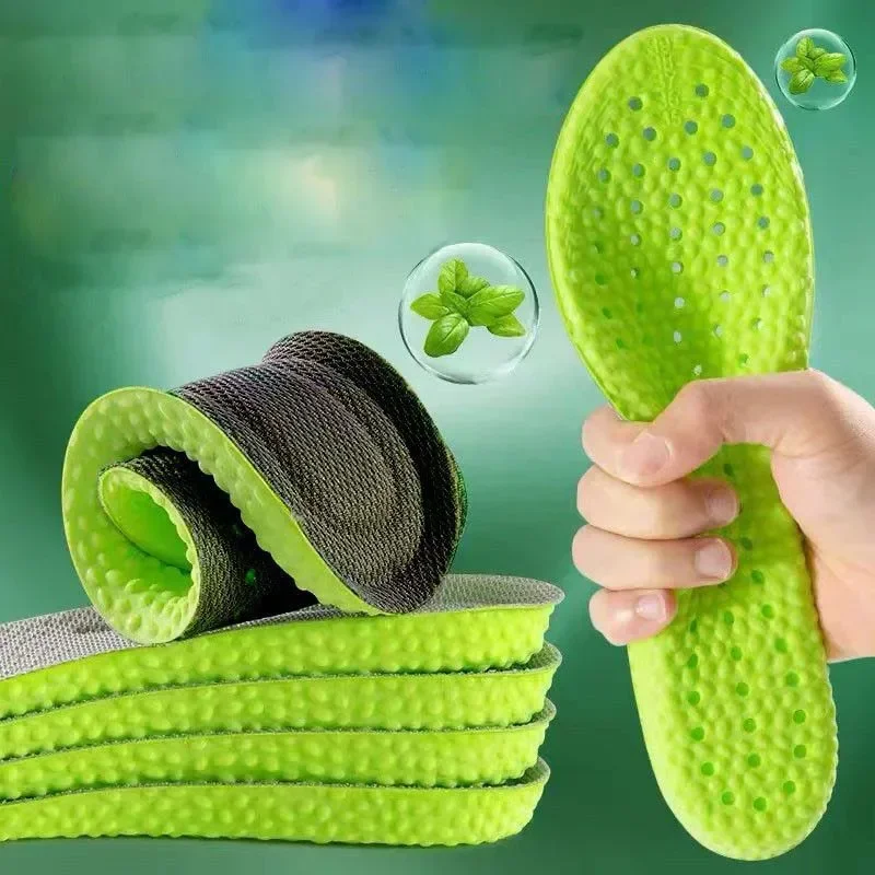 

Sports Insoles Deodorant Breathable Insole Plantar Fasciitis Orthopedic Shoe Pads Men Women Cushioning Inserts Pad