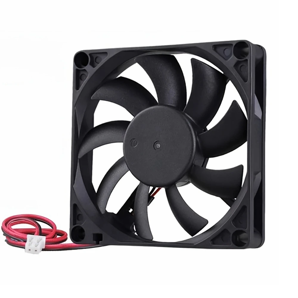 80x80x15mm 2Pin DC 12V 24V Brushless Cooling Fan 8015 for Cooling PC Computer Case CPU Radiator Cooler Fan