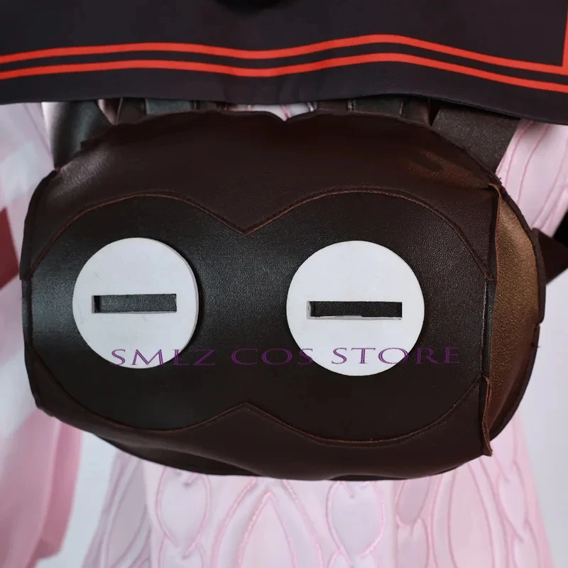Disfraz de Cosplay de Yuzuha Ukinami de Zenless Zone Zero, Peluca, Abrigo, Bolso, Traje, Spook Shack para Mujer, Fiesta de Halloween