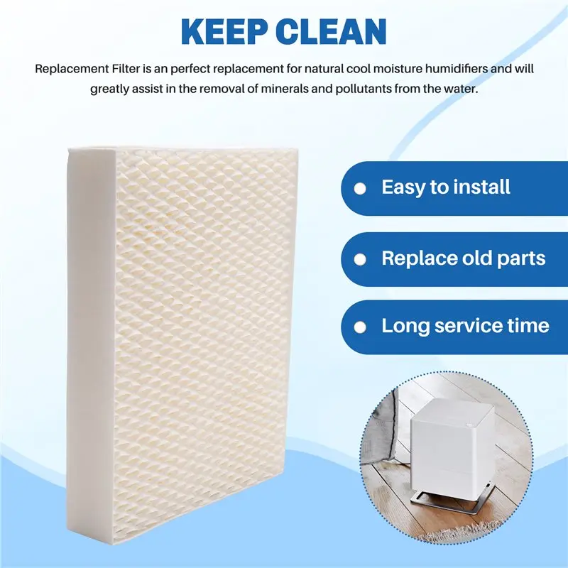 A47T 4Pcs Replacement Humidifier Filters Suitable For Stadler Form Oskar Evaporative Humidifier Home Cleaning Air Humidifier