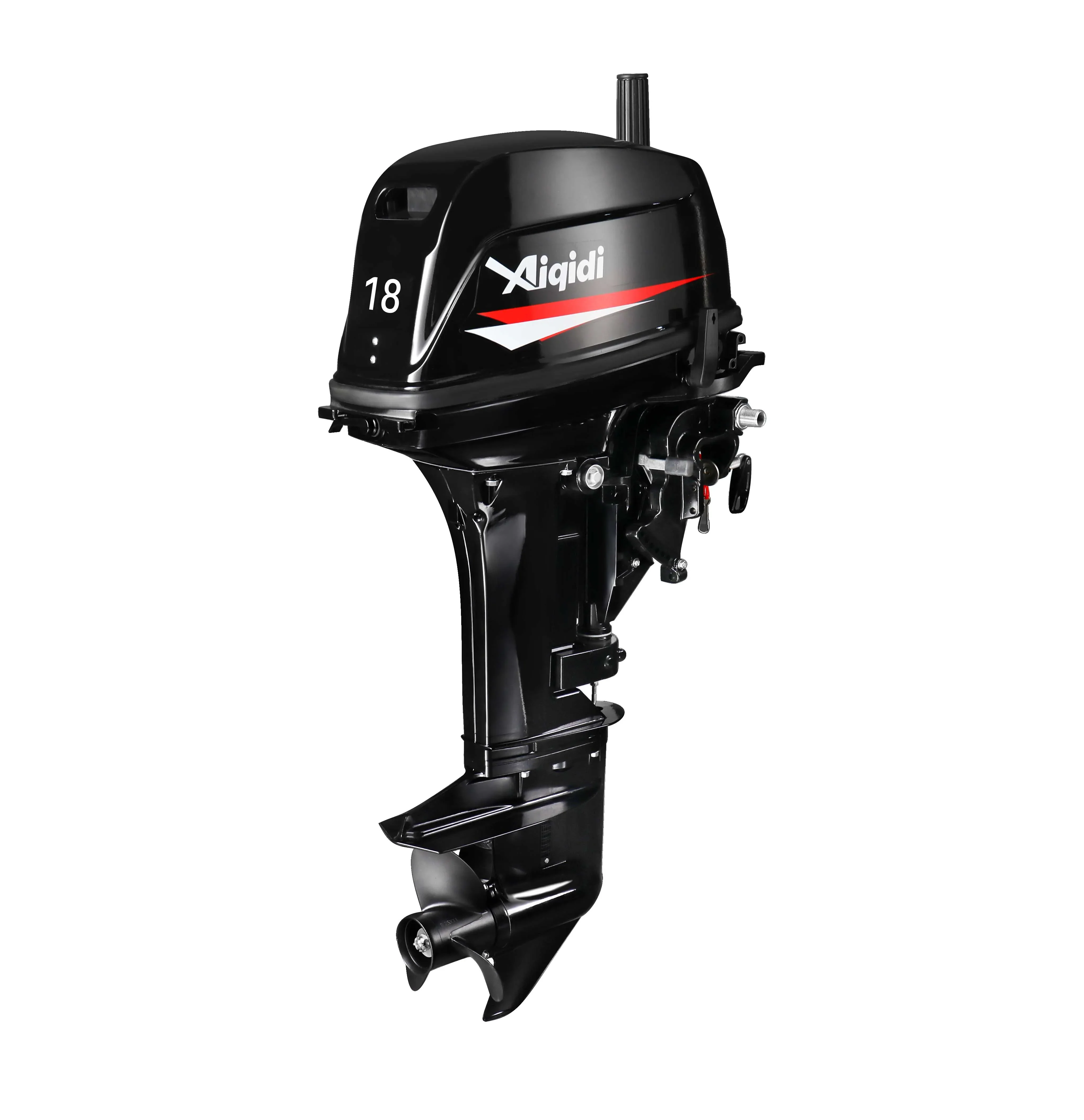 

Marine Engine Outboard 18HP Supplier AIQIDI T18 Tiller Control 14.7KW Skiff Motor Outboard With CE Certificates