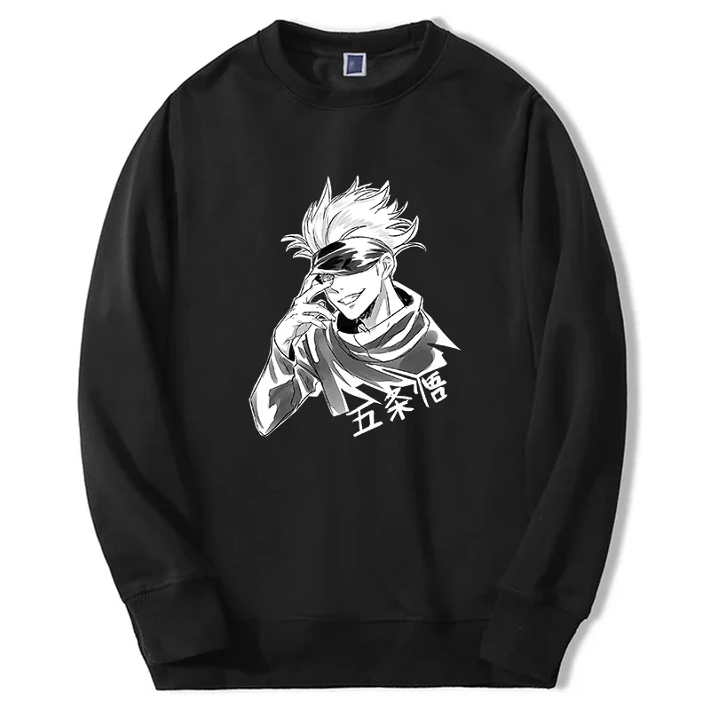 

Jujutsu Kaisen sweatshirts men women Gojo Satoru graphic hoodie casual new fashion four season streetwear cool 4XL moletom