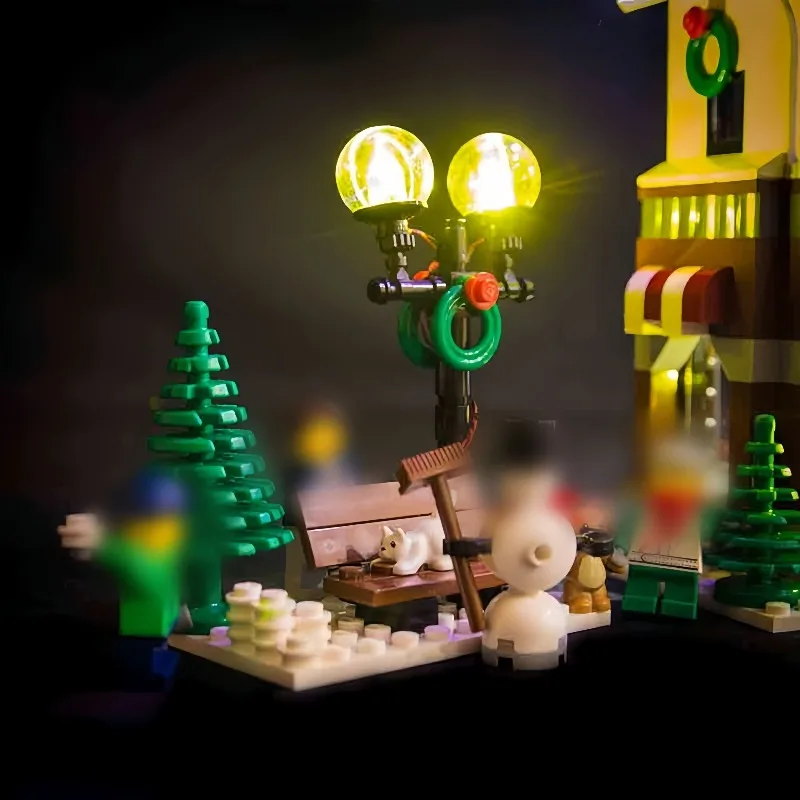 MAXCXT LED Light For LEGO 10249 Creator Expert Winter Toy Shop  DIY Decorative Lamp Christmas Gift （NO LEGO) view 3