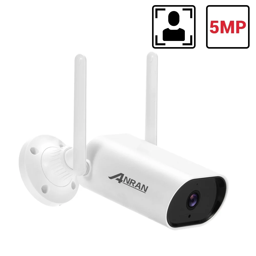 New 5MP IP Camera WIFI Security Camera 1920P Outdoor Surveillance Camera CCTV Camera Two Way Audio Waterproof Night Vision APP