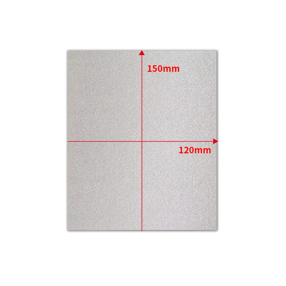 5 Sheets of Mica Board for The Restoration of Microwave Ovens Compatible with Granz, Midea, Panasonic, LG Etc. 12cm X 15cm