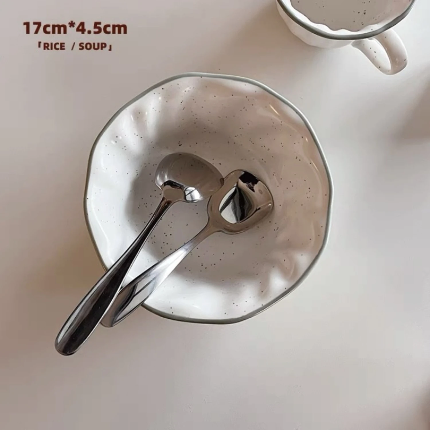 

1pc, Spoon, Coffee Spoon, Dessert Spoon, Long Handle Stainless Steel Spoon, Decorative Spoon, Durable Cocktail Stirring Spoon, I