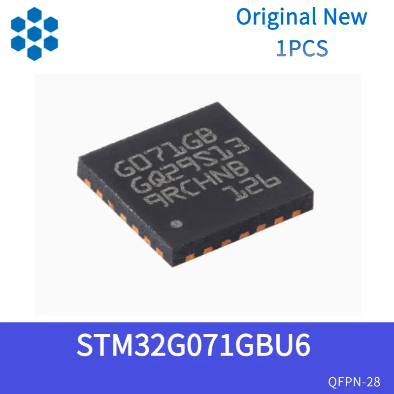 

Оригинальный новый 1 шт. STM32G071GBU6 UFQFPN-28 ARM Cortex-M0 + 32-битный микроконтроллер-MCU