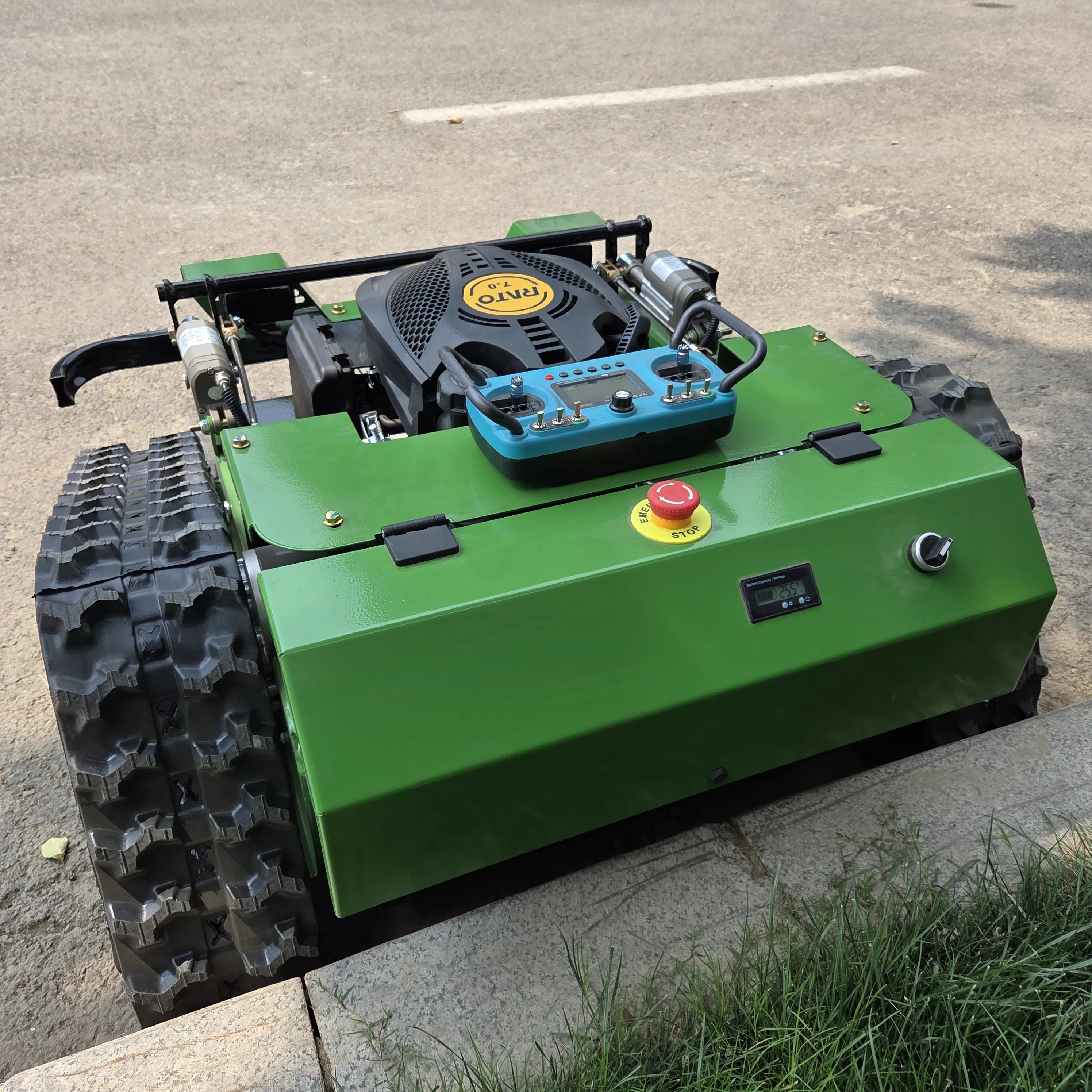 Evitación inteligente de obstáculos + retorno automático |   Robot de corte con control remoto, ¡la gestión de jardín es más inteligente!