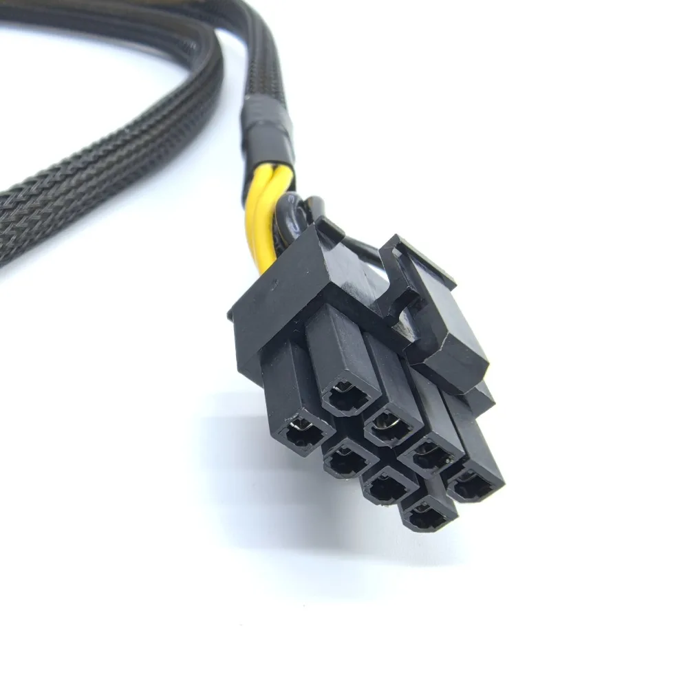 PSU 10Pin Male to PCI-E Graphics Video Display Card 8Pin & 6Pin  Power Supply Cable for HP Server DL580 DL585 DL980 G7
