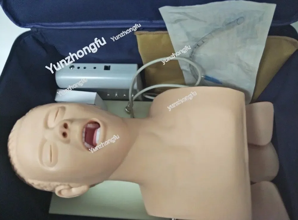 Intubation Manikin Study Teaching Model Airway Management Trainer PVC with Teeth