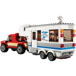 344pcs Pickup Caravan Car Building Blocks Compatible Lepining 60182 With City Bricks DIY Toys for Children Christmas Gifts