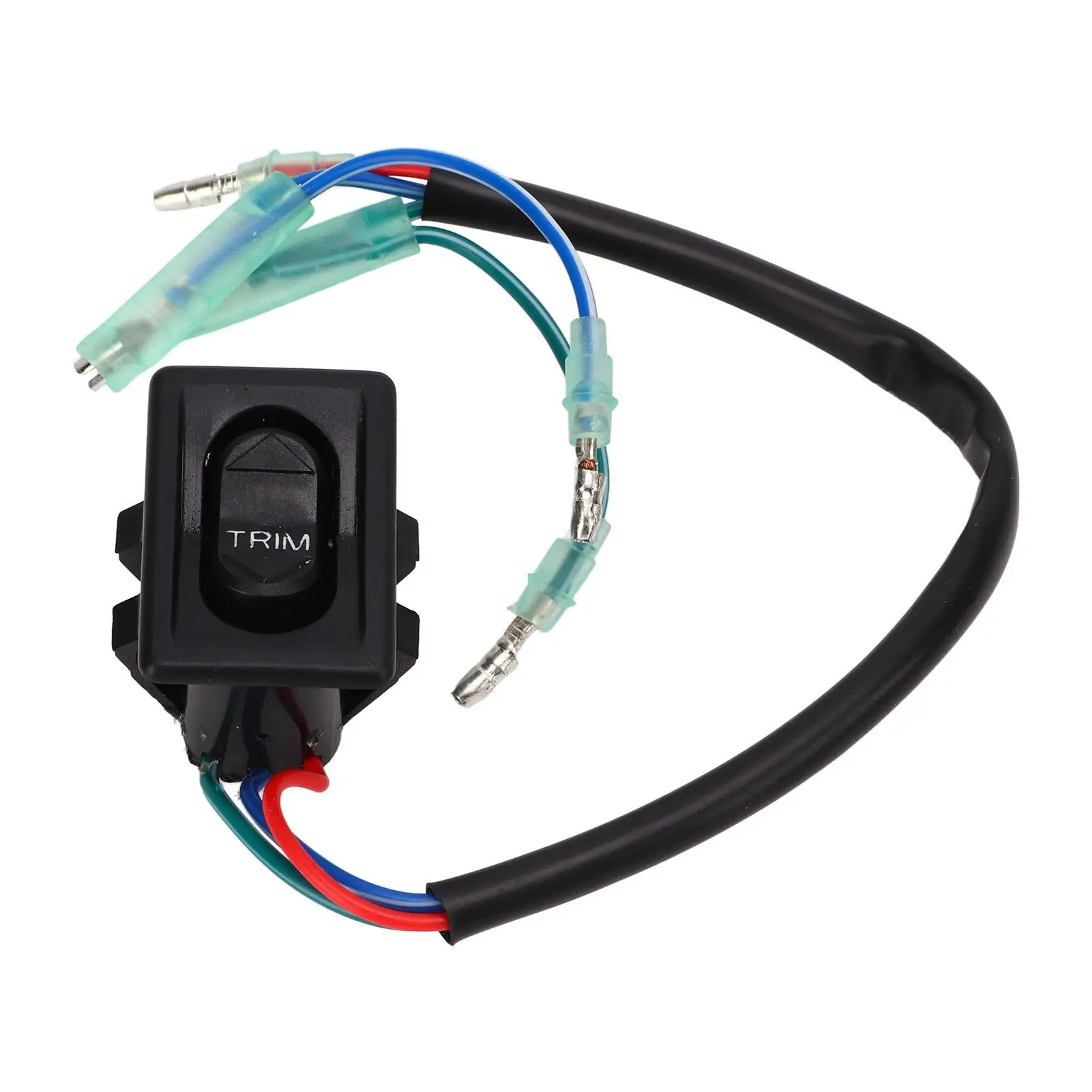 

Trim Tilt Switch AWG 20 Harness Rocker Plug & Play High Performance 87-856990 ABS Metal for cowl