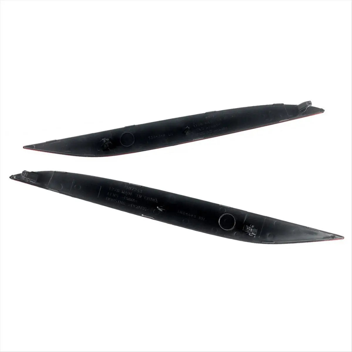 1Pair Left&Right Red Bumper Reflex Reflector Light for Tesla Model X Main in Car Light