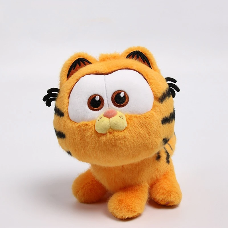 

19cm New Cute Cartoon Garfield Cat Plush Toy 19cm Soft Stuffed Animal Doll Anime Plushie Gift for Birthday Christmas