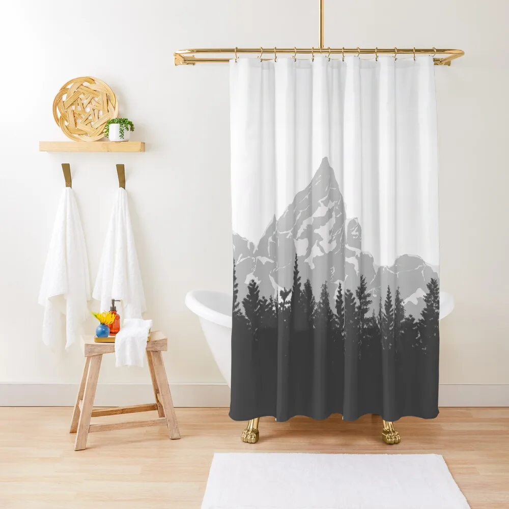 

Foggy Mountain wanderlust Shower Curtain Elegant Bathroom Shower Sets For Bathroom Anime Bathroom For Shower Curtain
