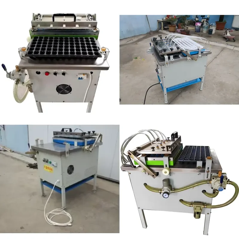 for Plastic Rice Seedling Tray Making Machine Cheap Vegetable Planter Seed Tray Maker for Seeding in Fields