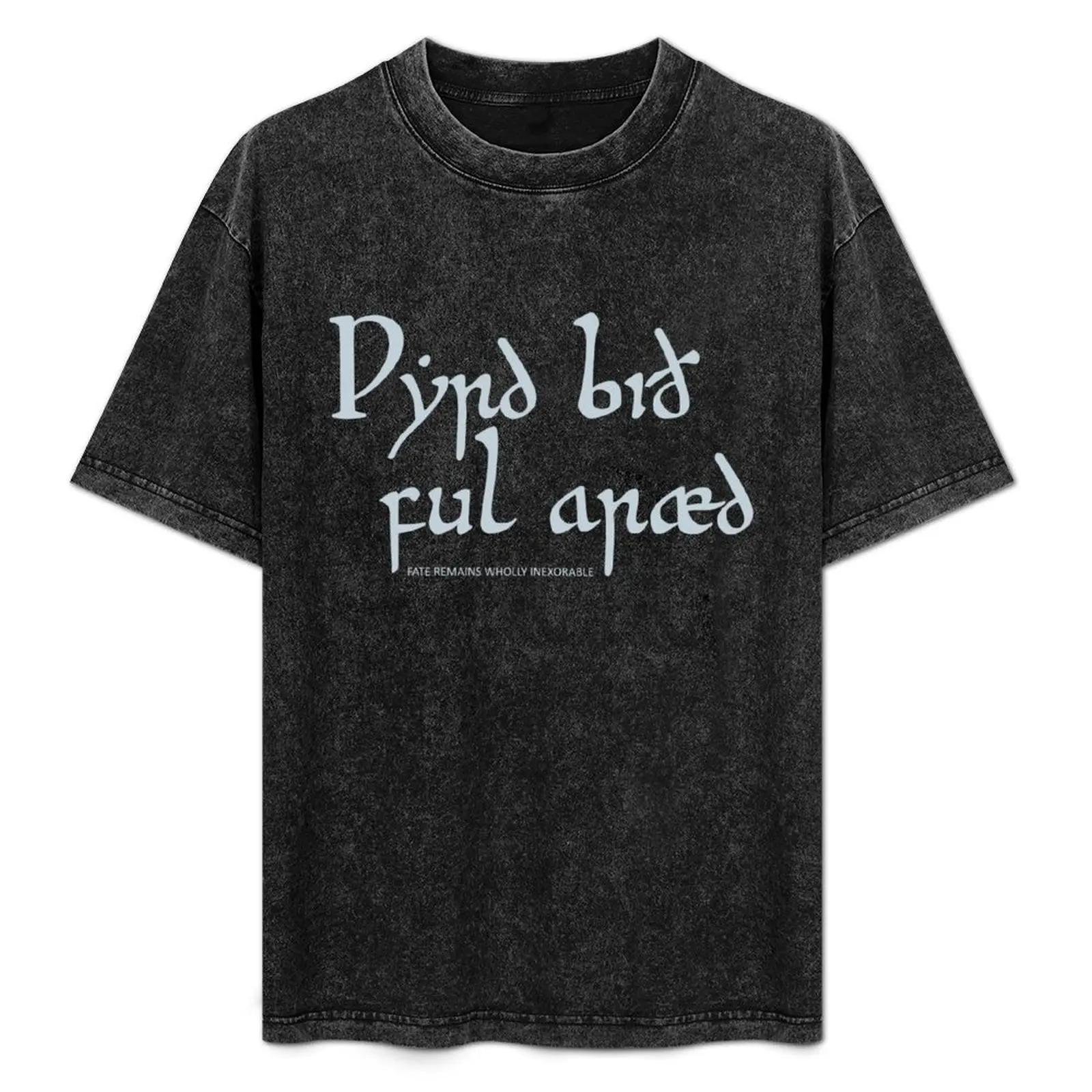 

Wyrd Bid Ful Araed - Fate Remains Wholly Inexorable (alternative design) T-Shirt Soft Stretch Short Sleeve Top