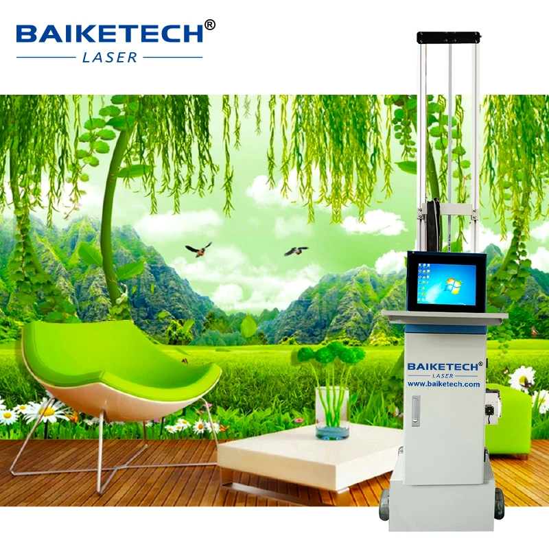 طابعة حائط عمودية أوتوماتيكية ثلاثية الأبعاد TH-UP1400N مباشرة إلى آلات طلاء الجدران