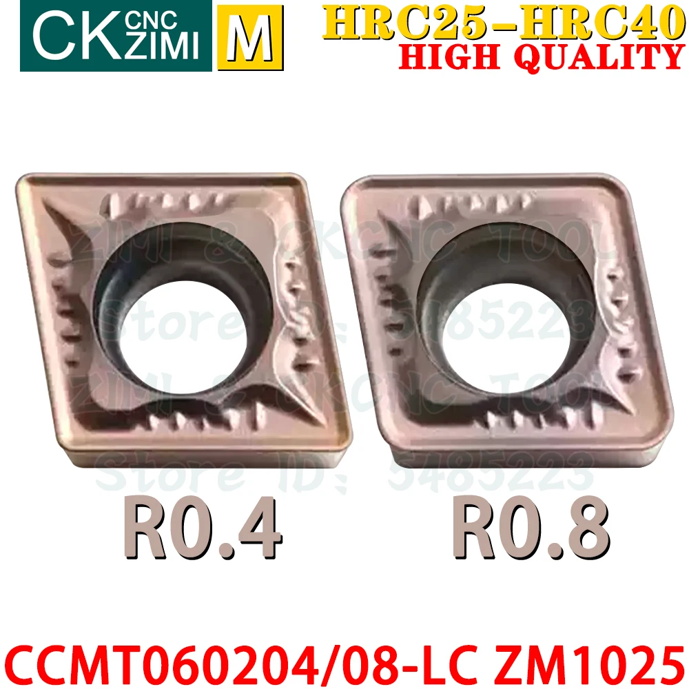 CCMT060204-LC ZM1025 CCMT060208-LC ZM1025 초경 인서트 외부 내부 선삭 인서트 도구 CCMT0602 CCMT 0602 LC CCMT21.51 CCMT21.52 LC CNC 금속 선반 커터 도구 목공 도구