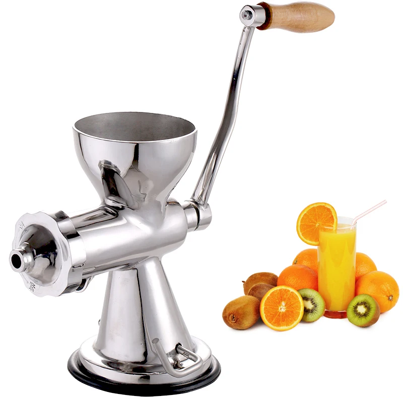 

Hand-cranked Wheat Grass Juicer Fruit Juice Extractor Auger Slow Squeezer Fruit Vegetable Orange Juice Press