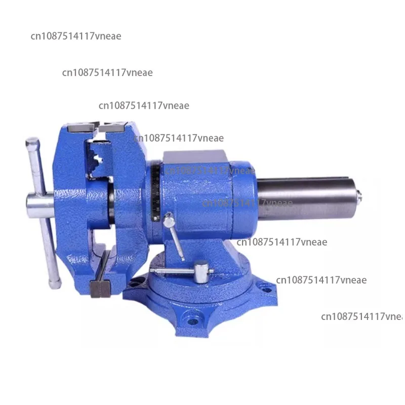 

Multifunctional 4-inch Heavy-duty Bench Vise 360-degree Rotation Locking Base Desktop Vise Screw Rod Thickened