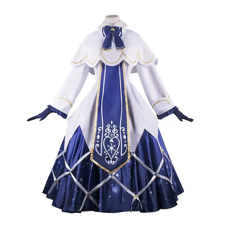 

Virtual Idol Future ICOScos Costume 2021 Snow Cute Cosplay Costume Women's Suit