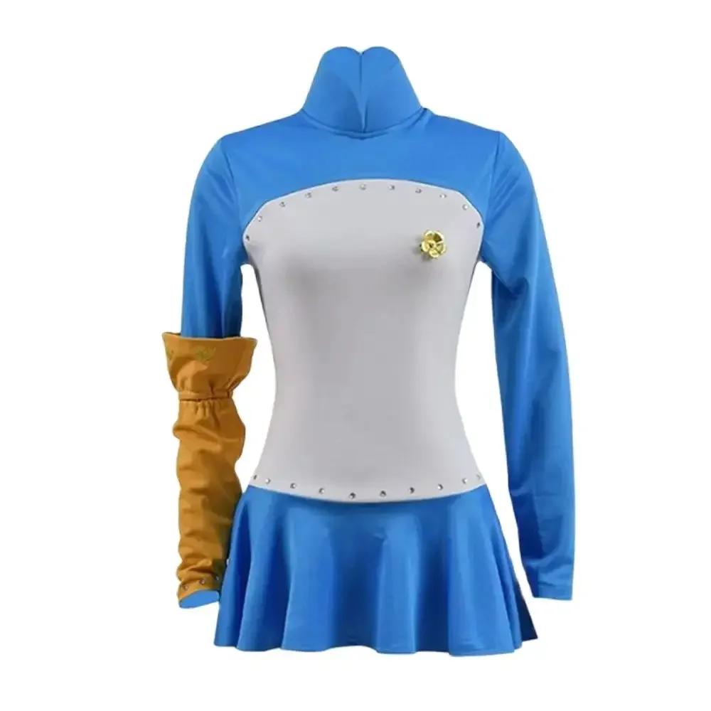 

Unisex Anime Cos Nanatsu No Imashime Fukkatsu Elizabeth Liones Cosplay Costumes Custom Size