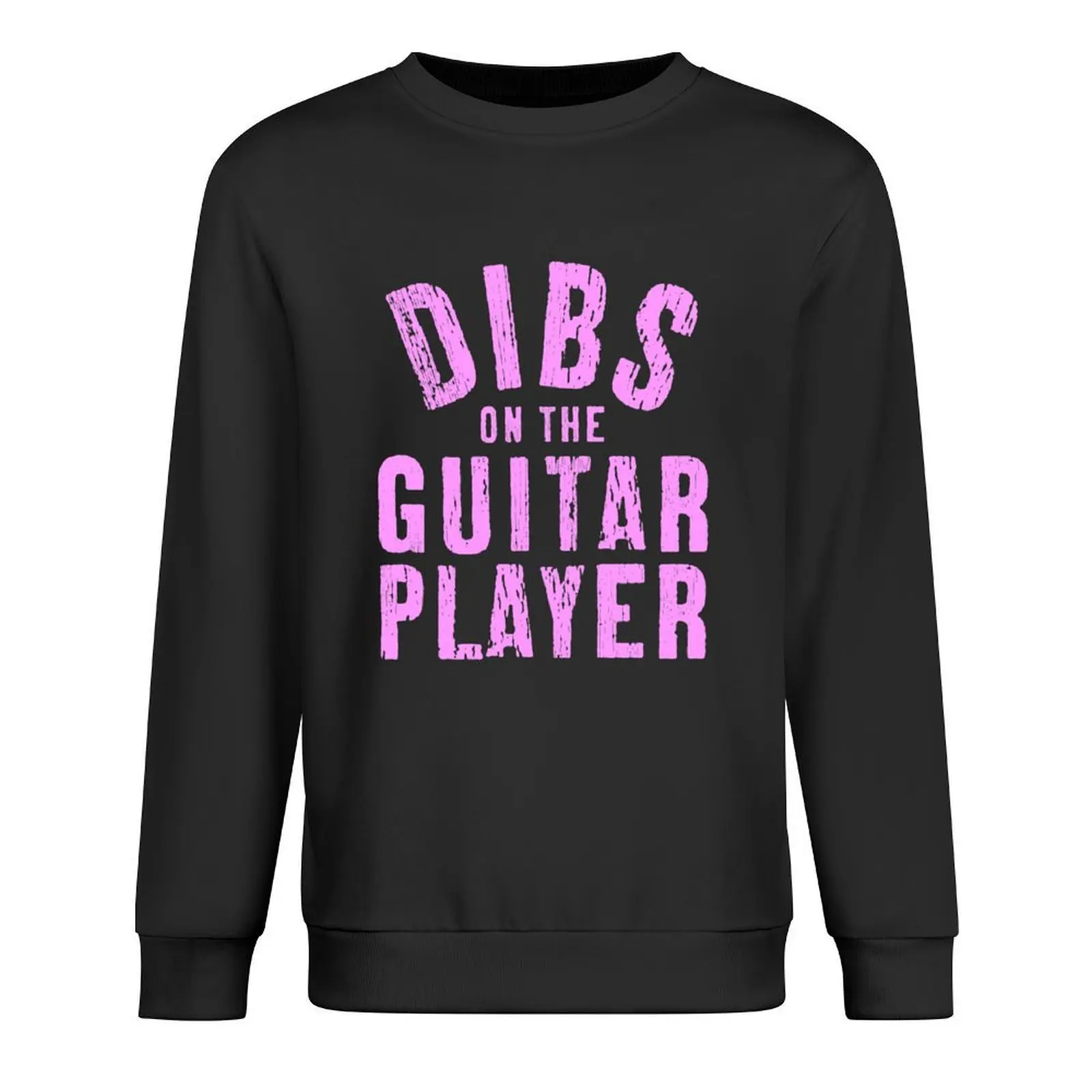 DIBS ON THE GUITAR PLAYER Pullover men clothing blouse mens designer clothes korean autumn clothes sweatshirt