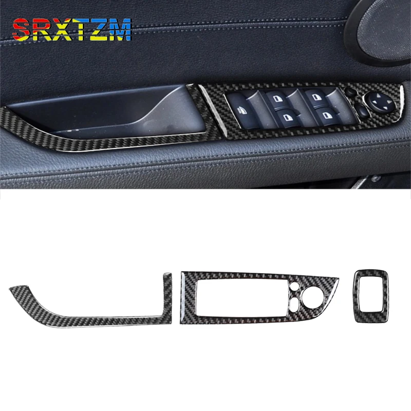 

Car Window Switch Lift Panel Button Frame Cover Trim Decorative Stickers For BMW Z4 E89 2009 - 2016 LHD Interior Accessories