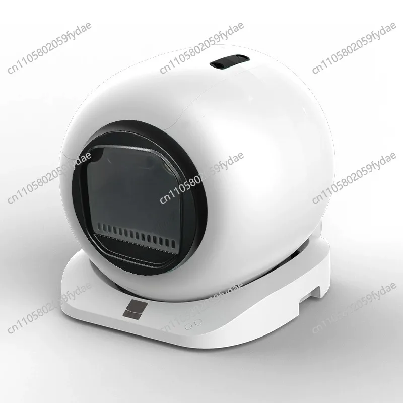 

Новый интеллектуальный автоматический туалет для кошек с функцией самоочистки, объемом 65 л, дезодорирующий и защищенный от брызг, электрический кошачий туалет.