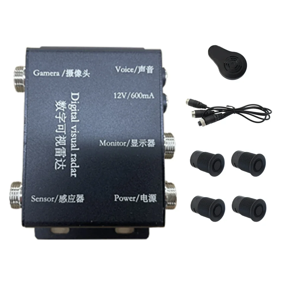 Parking Sensors Automotive Reversing Radar System Buzzer Vehicle Detection