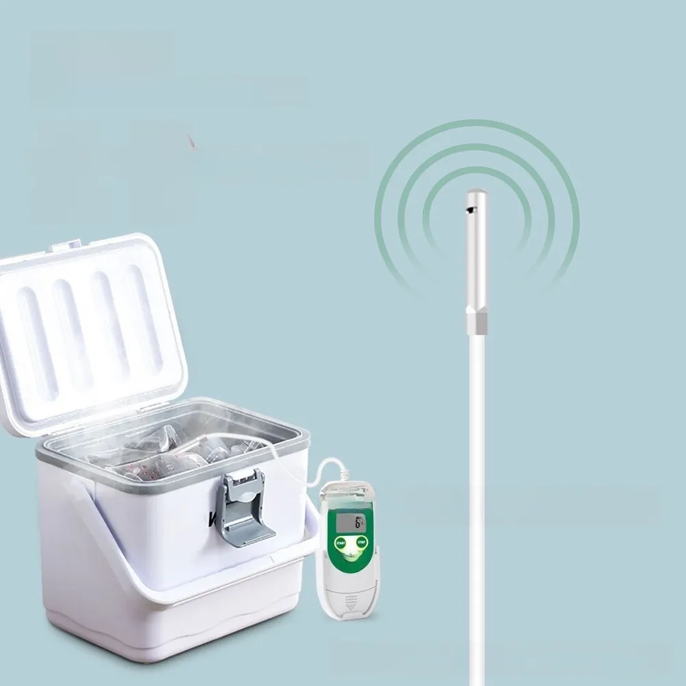 Large Data Storage Logger Humidity Logger Food Storage Sensor Data Logger Report Configurable Recording Interval