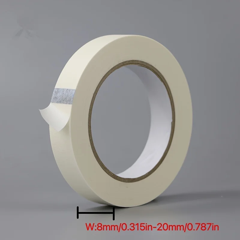 1 rolka 8 mm 10 mm 15 mm 20 mm szerokość Taśma o długości 20 metrów może być używana do uszczelniania pudełek i ręcznego majsterkowania