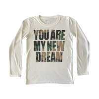 Camouflage retro letter pattern long sleeve T-shirt slim punk Y2K tops versatile high street urban Harajuku rock women's T-shirt