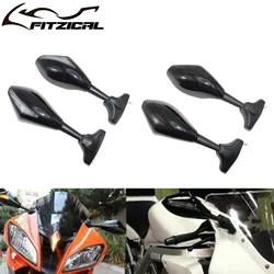 Motorcycle Rearview Integrated Turn Signal Side Mirrors For Yamaha YZF R1 R6 FZ1 FZ6 600R R3 R15 R25 YZF600 YZF1000