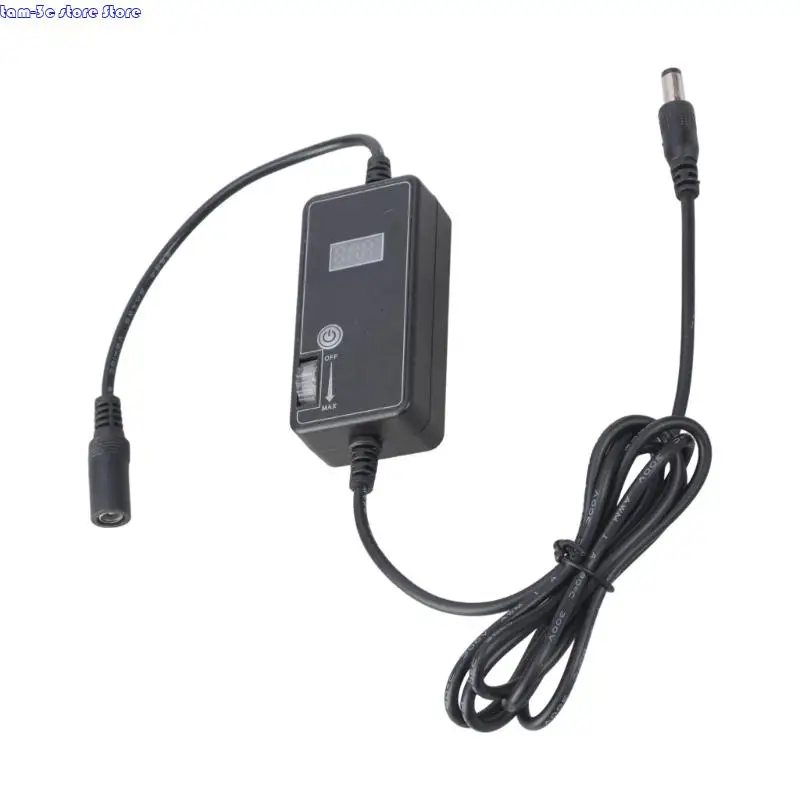 

D0UA 12V 50 Speed Adjustable Temperature Display Controller For Cooling Fan Blower