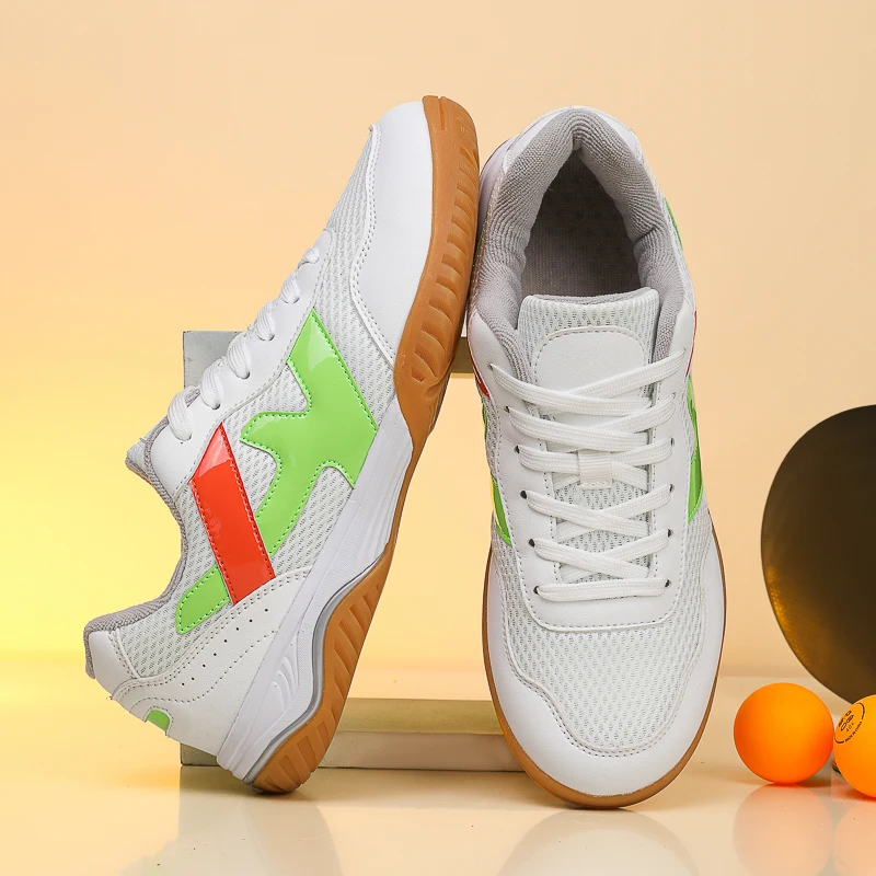 Men Table Tennis Shoes Training Non-Slip Volleyball Light Weight Wear-Resistant Ping Pong Couples Fitness Top Quality Sneakers