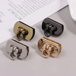 1pc Metal Tiny Bag Clasp Turn Lock Twist Lock Clasp Leather Craft Women Bag Handbag Shoulder Bag Purse DIY Bag Hardware