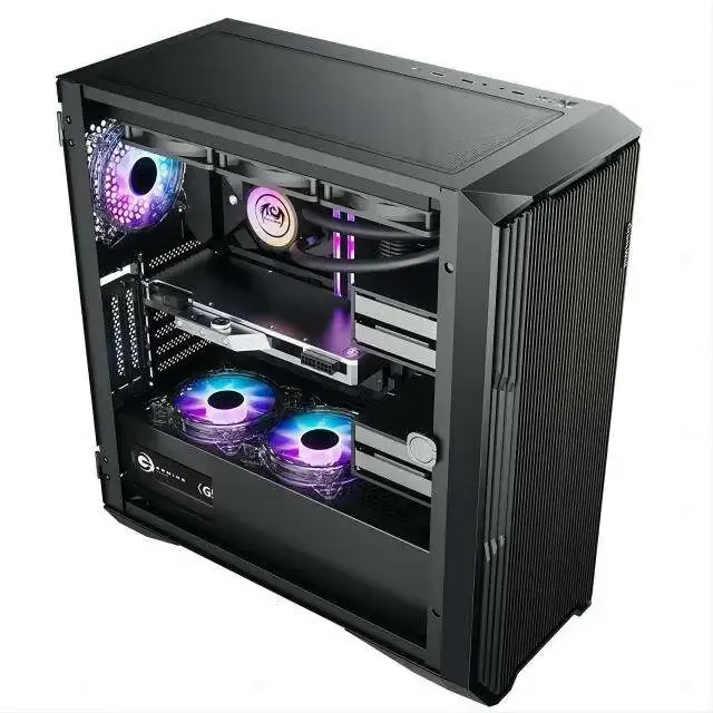 Gaming PC i7 16GB DDR4 RAM 1TB Hard Drive and 512GB SSD Three Screen Display Graphics Card UK Plug System