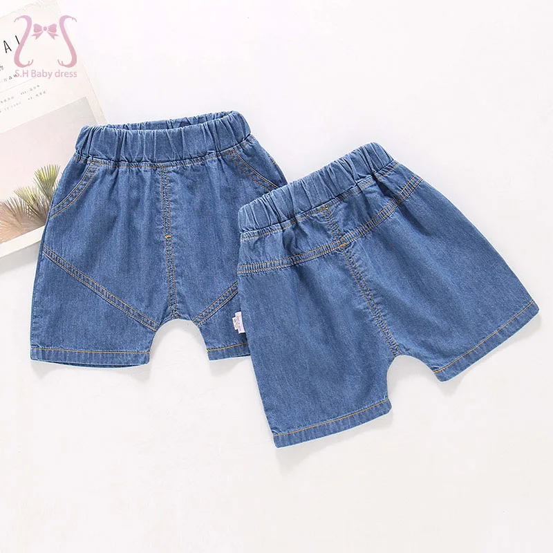 

Children's Jeans Summer Fashion Shorts For Boys Cotton Loose Pants Toddler Kids Bottoms 1 To 5 Years Old Clothing