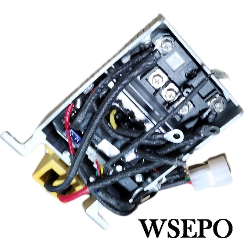 Imagem -02 - Controlador Inteligente com Auto-chocke e Autoacelerador para Wse5000 ou Similar 5kw dc Bateria de Carregamento Gerador Extensor de Escala