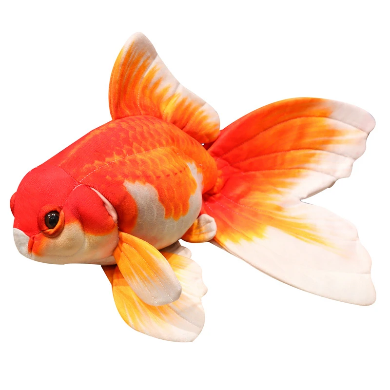 Goudvis Lucky Koi Dieren Knuffels Goudvis Cartoon Zeef Poppen Kinderen Verjaardagscadeautjes Decor Sierkussen Home Decor