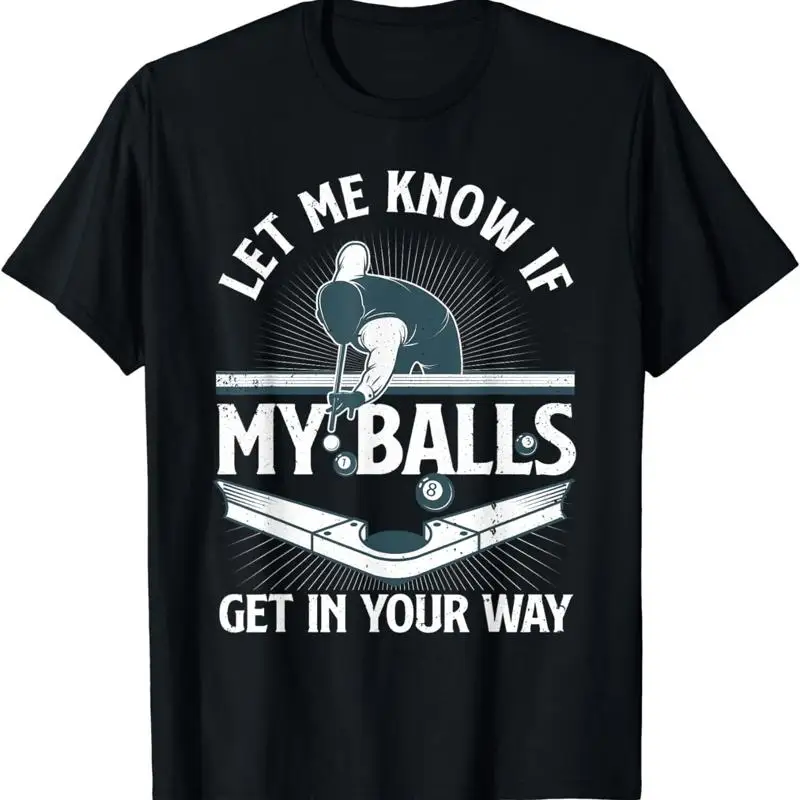 

Новая ограниченная футболка с забавным дизайном для бильярда для игрока в бильярд