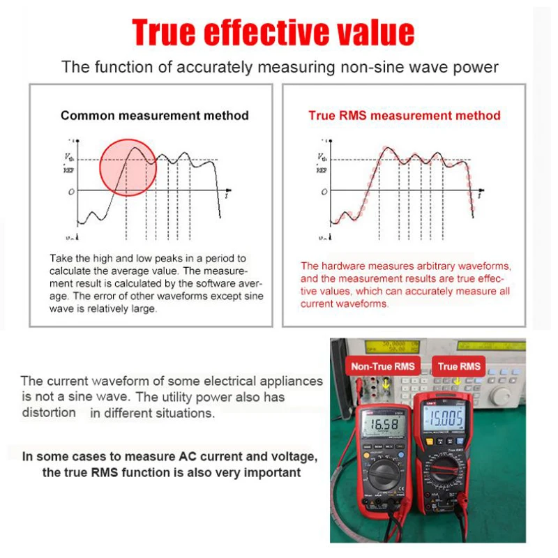 UNI-T UT89X UT89XD UT89XE Professional Digital True RMS 20A  NCV Current AC DC Voltmeter Capacitance Resistance Tester