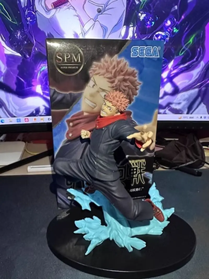 Original Jujutsu Kaisen Figure Itadori Yuuji Nanami Kento Figuren Joint Struggle Anime Sega Luminasta Pvc  Model  Toys