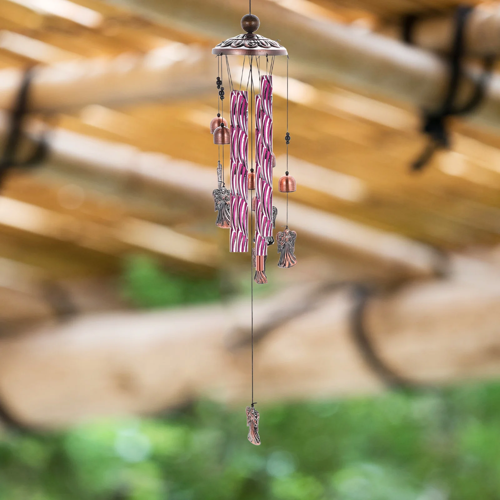 

40 Pcs Aluminum Wind Chime Tubes Replacement Garden Yard Decor Home Accessories Wind Chime Supplies for Porch Living