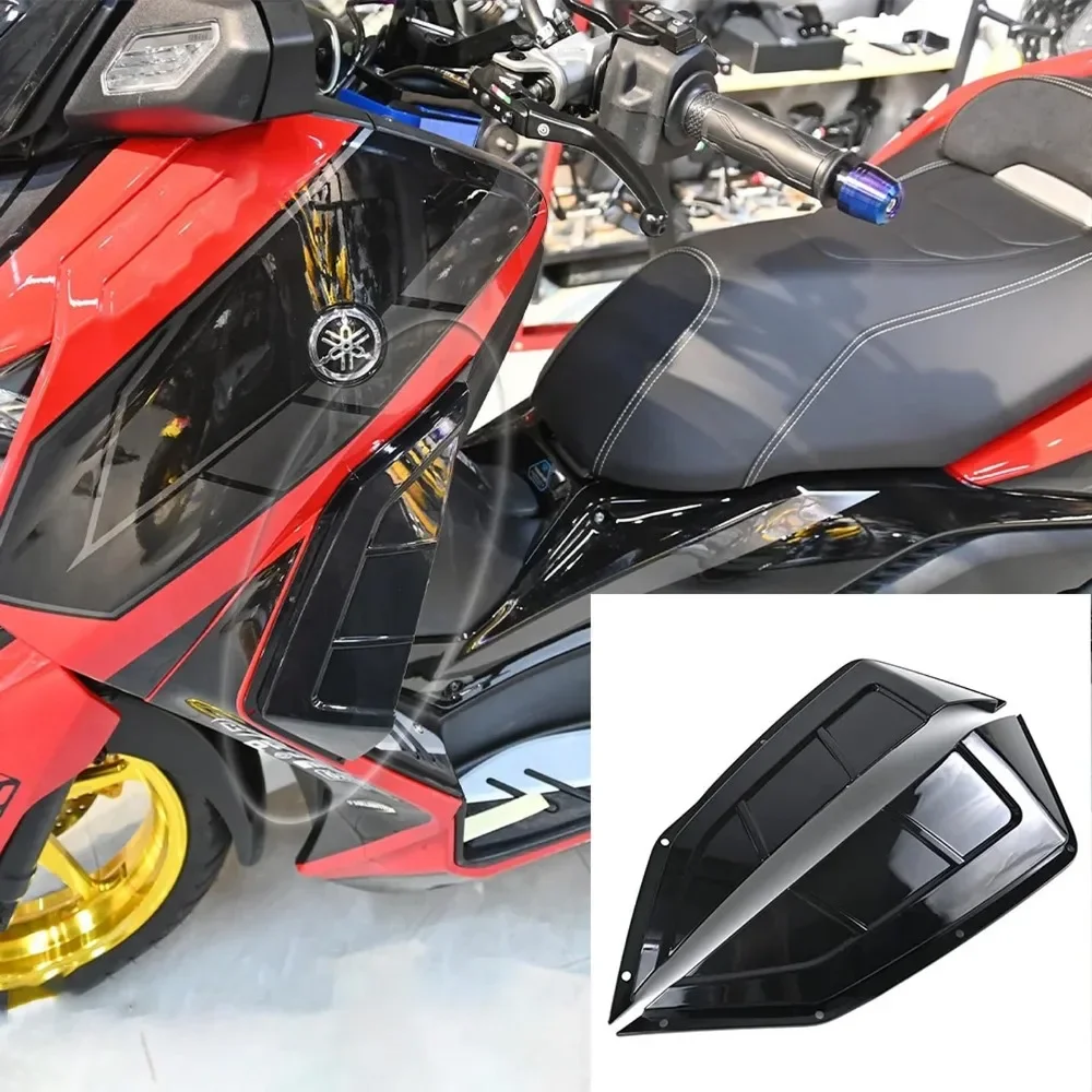 Motorcycle Leg Guard Cover Side Wind Deflector Fairing For Yamaha XMAX 300 2023 2024 Windshield Air Deflectors Side Shield