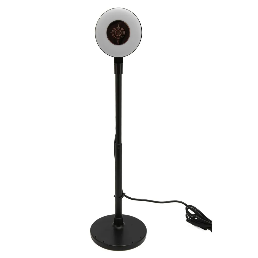 1080P HD Webcam with Fill Light & Phone Holder Built In Microphone 3 Adjustable Light Modes Autofocus Webcam Retractable Pole