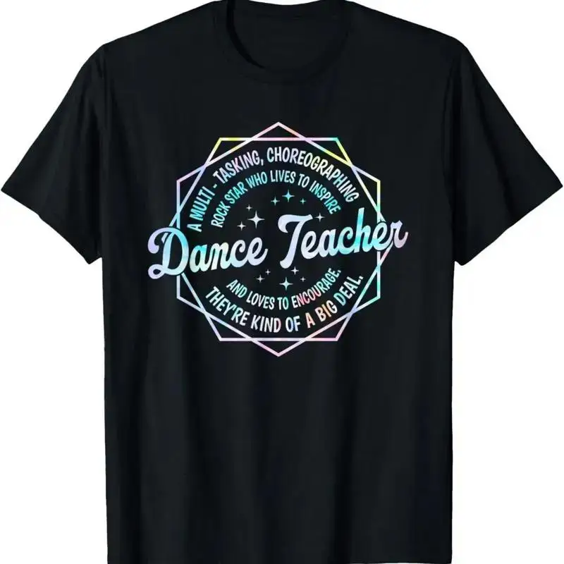 Dance Teacher Back To School Dancer Instructor Tie Dye T Shirt