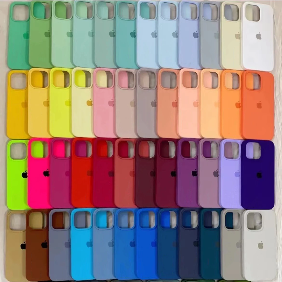 Original Official Silicone Cases For iPhone 16 13 15 14 11 12 16 Pro Max Case For Apple iPhone 11 14 15 13 12 Pro 16 Plus Case